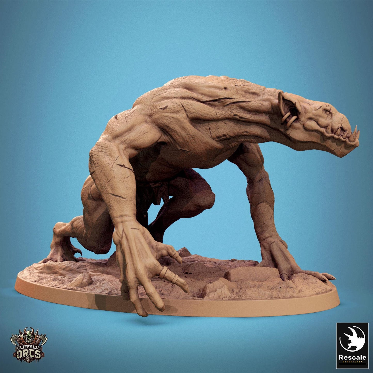 Troll, Lord of the Print | Dungeons and Dragons | Pathfinder | Table Top RPG | 3D Printed Model