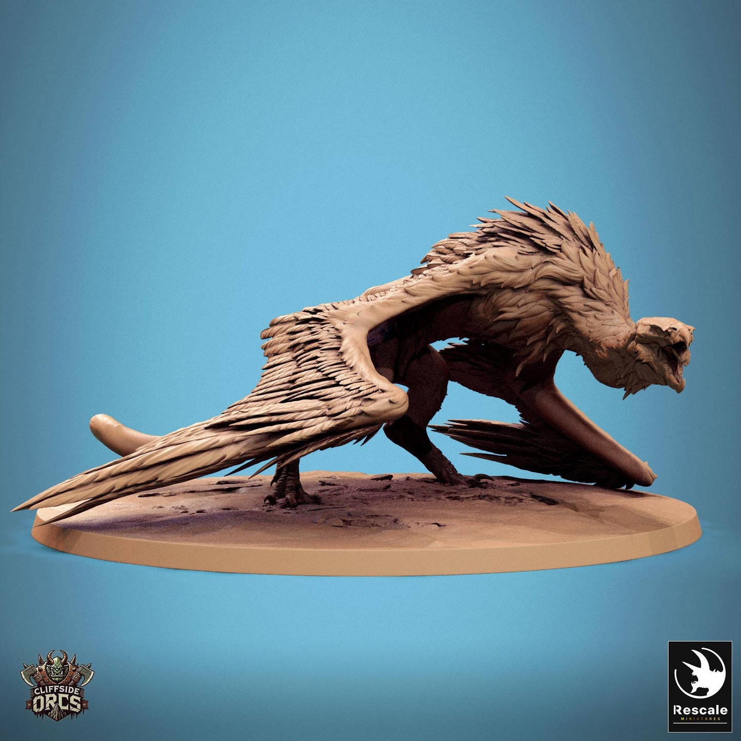 Vultures, Lord of the Print | Dungeons and Dragons | Pathfinder | Table Top RPG | 3D Printed Model