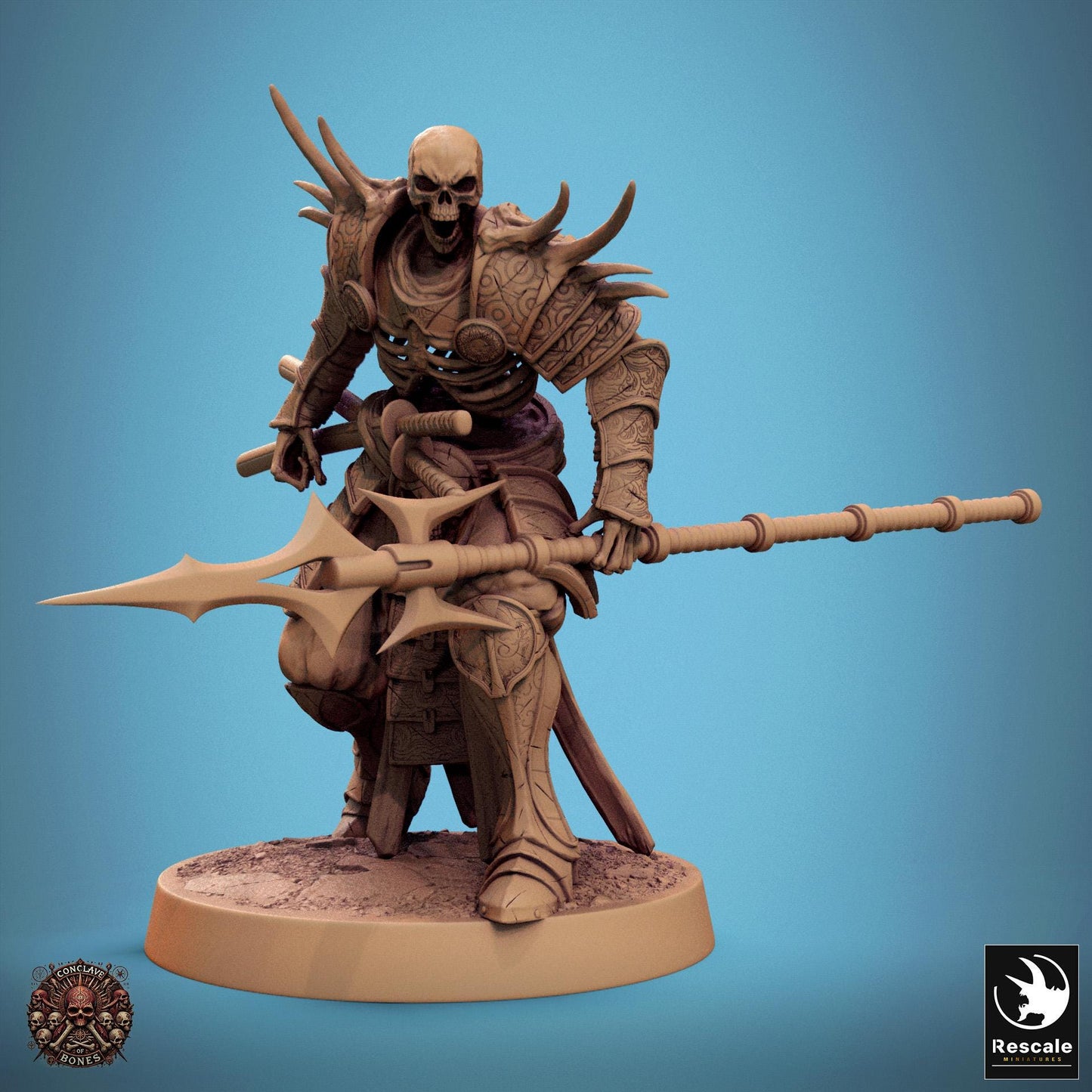 Oriental Skeletons, Pack 1, Lord of the Print | Dungeons and Dragons | Pathfinder | Table Top RPG | 3D Printed Model