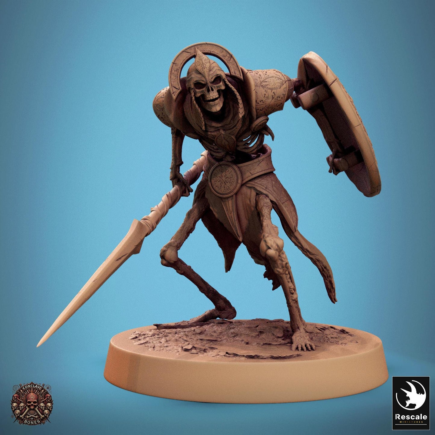 Persian Skeletons, Pack 1, Lord of the Print | Dungeons and Dragons | Pathfinder | Table Top RPG | 3D Printed Model