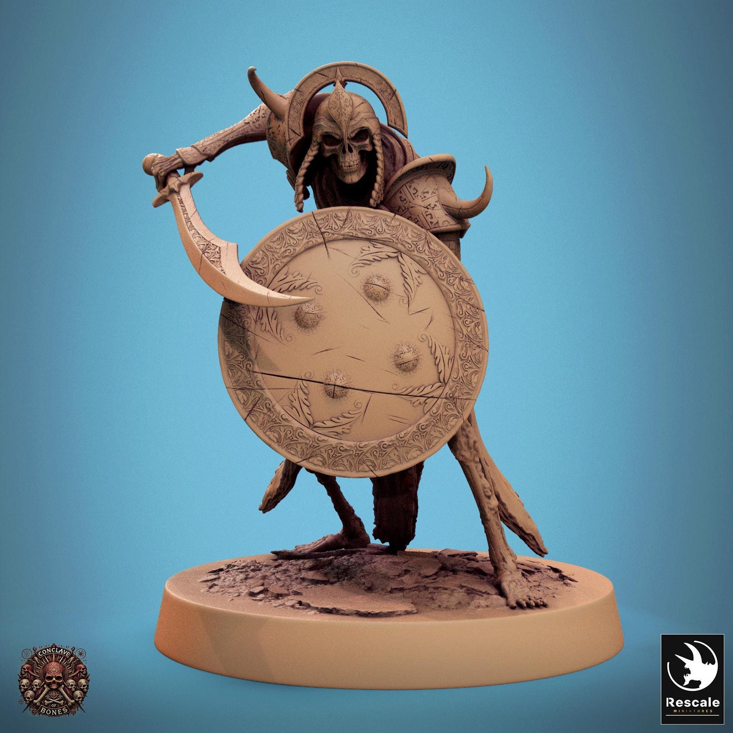Persian Skeletons, Pack 2, Lord of the Print | Dungeons and Dragons | Pathfinder | Table Top RPG | 3D Printed Model