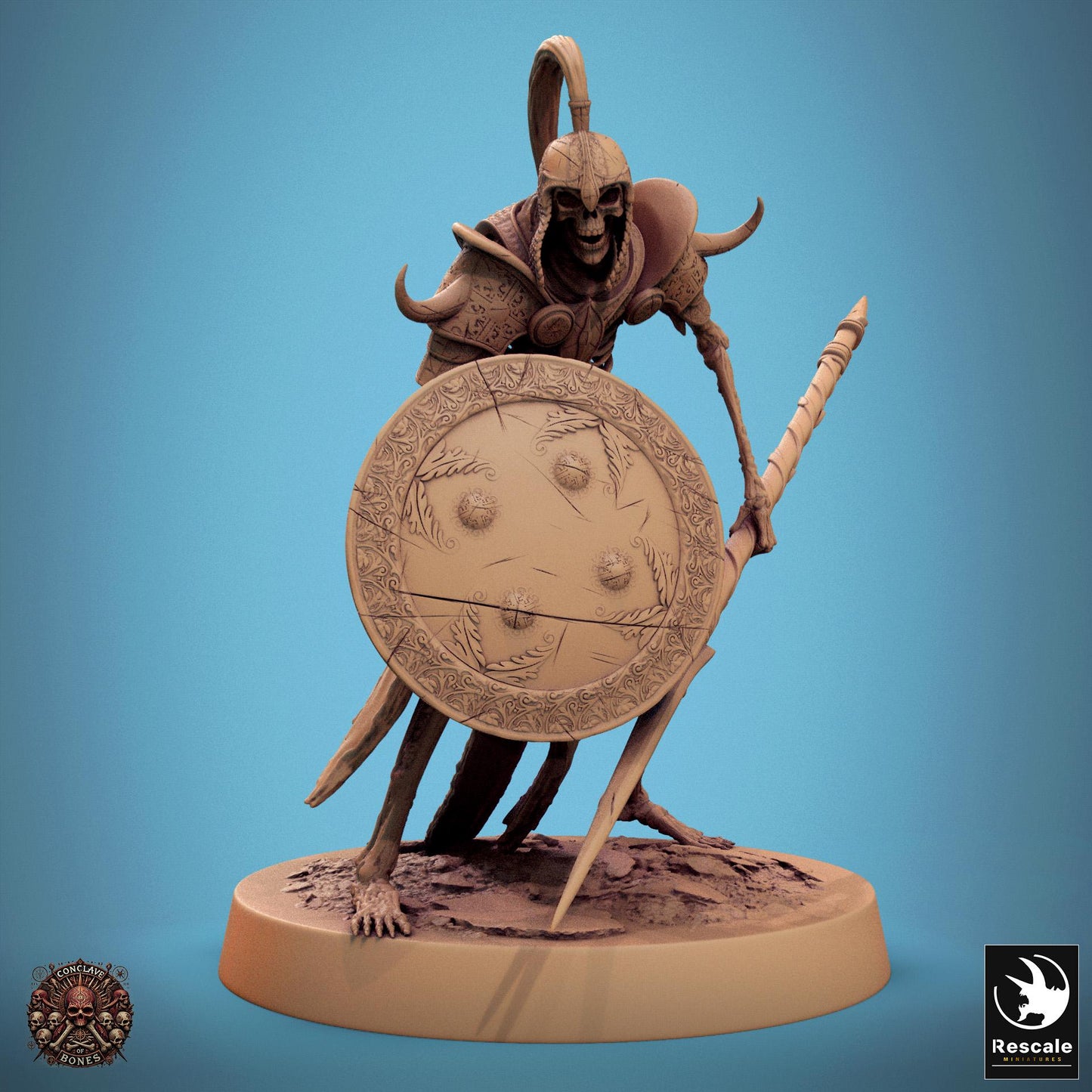 Persian Skeletons, Pack 2, Lord of the Print | Dungeons and Dragons | Pathfinder | Table Top RPG | 3D Printed Model