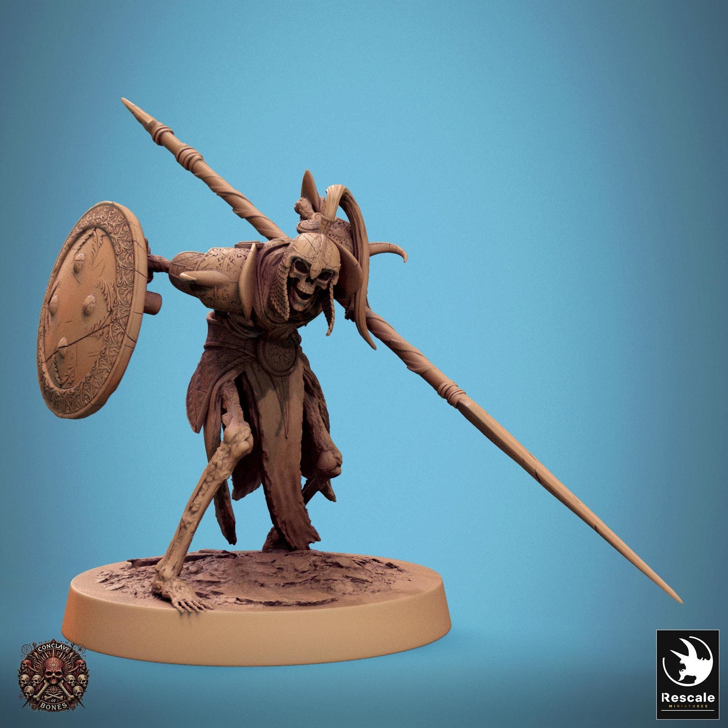 Persian Skeletons, Pack 3, Lord of the Print | Dungeons and Dragons | Pathfinder | Table Top RPG | 3D Printed Model