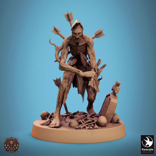 Zombies, Pack 4, Lord of the Print | Dungeons and Dragons | Pathfinder | Table Top RPG | 3D Printed Model