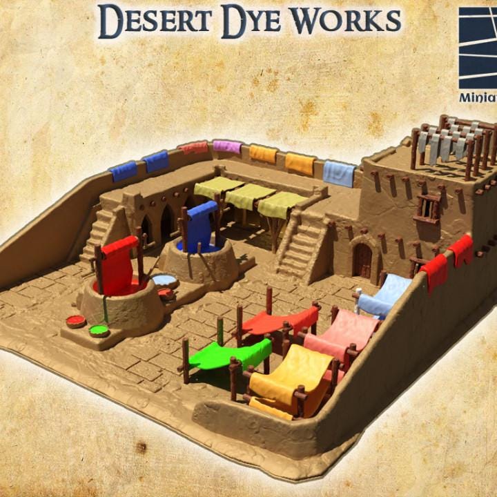 Desert Dye Works | Aussie 3D Printed Miniatures and Terrain
