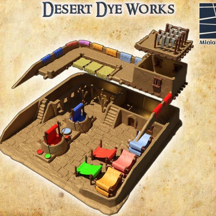 Desert Dye Works | Aussie 3D Printed Miniatures and Terrain