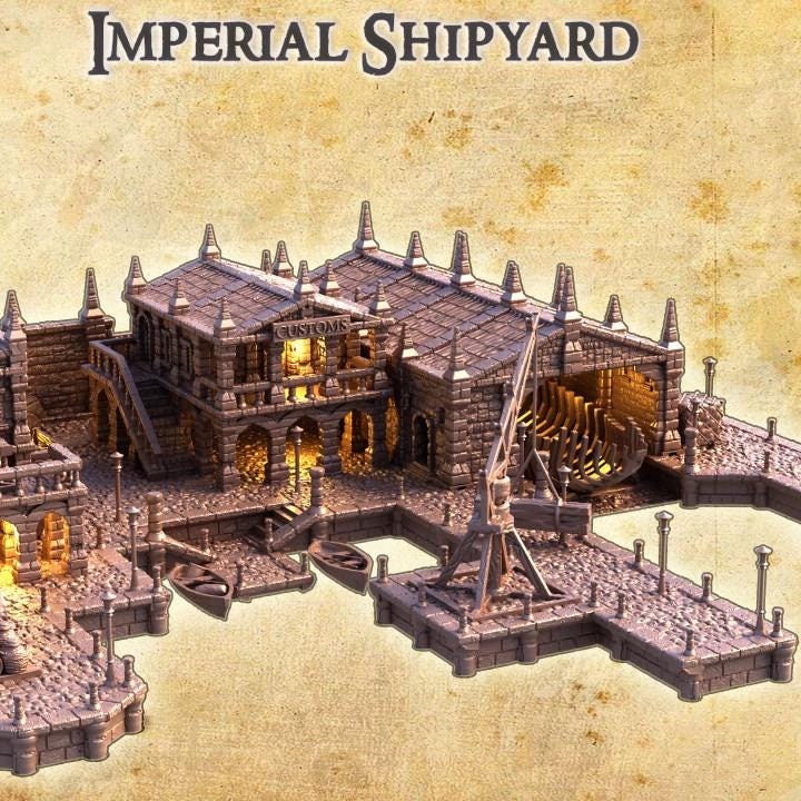 Imperial Shipyard | Aussie 3D Printed Miniatures and Terrain