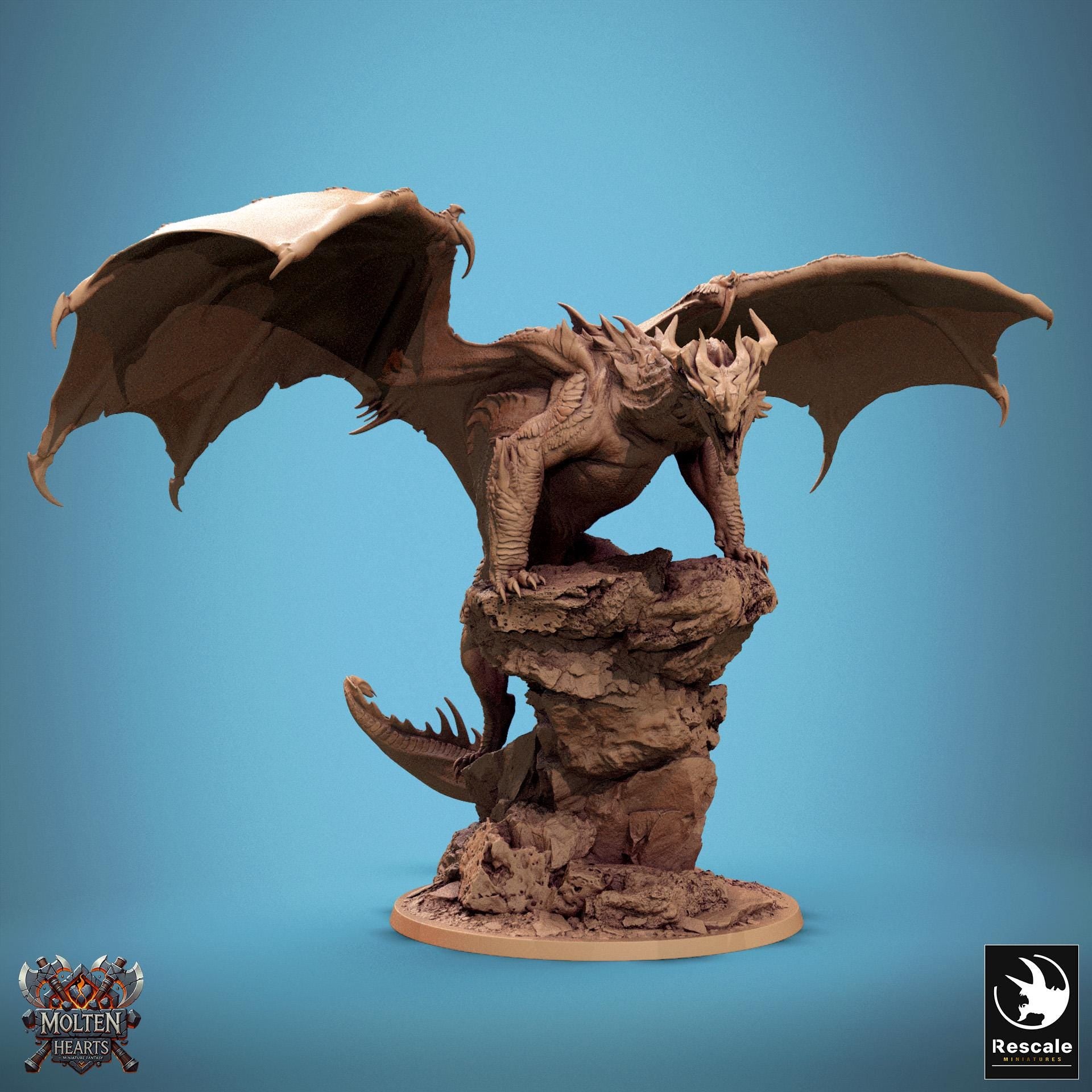 Red Dragon 2025, Lord of the Print | Dungeons and Dragons | Pathfinder | Table Top RPG | 3D Printed Model