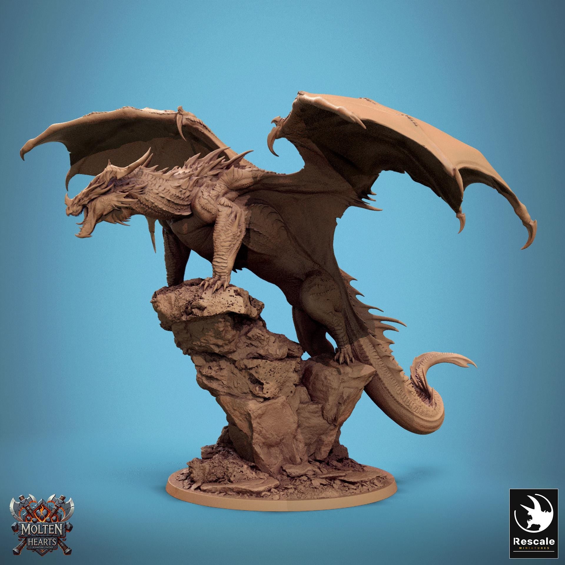 Red Dragon 2025, Lord of the Print | Dungeons and Dragons | Pathfinder | Table Top RPG | 3D Printed Model