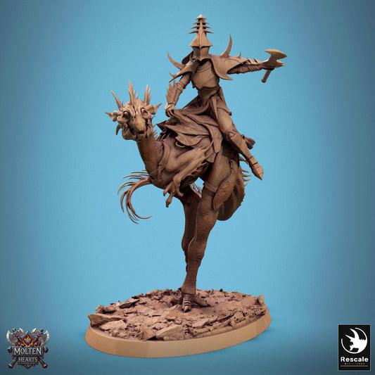 Velocisaurus Riders, Lord of the Print | Dungeons and Dragons | Pathfinder | Table Top RPG | 3D Printed Model