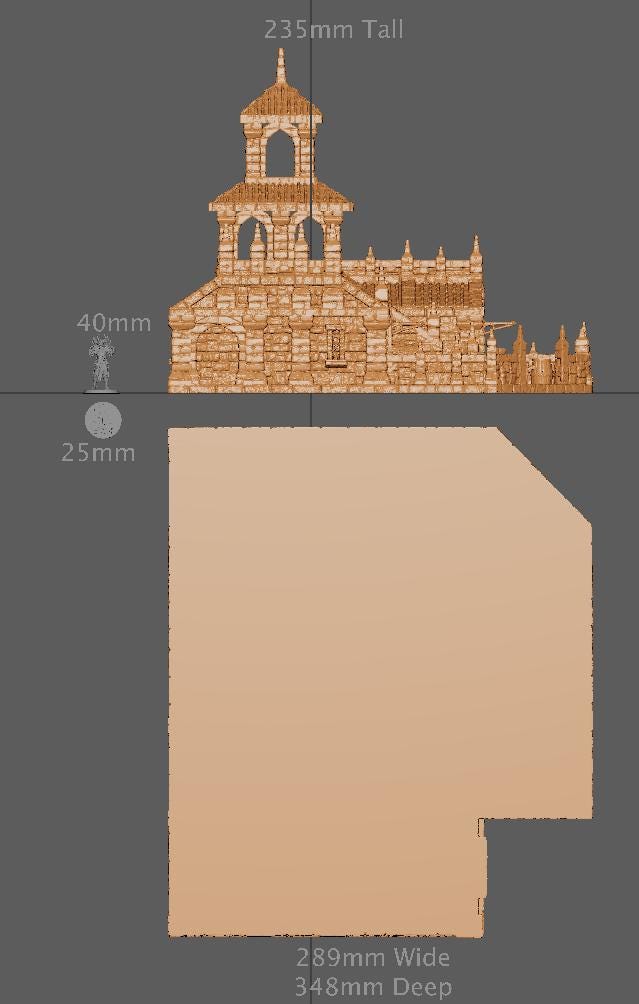 Imperial Stables, Miniature Land | Dungeons and Dragons | Pathfinder | Table Top RPG | 3D Printed Model