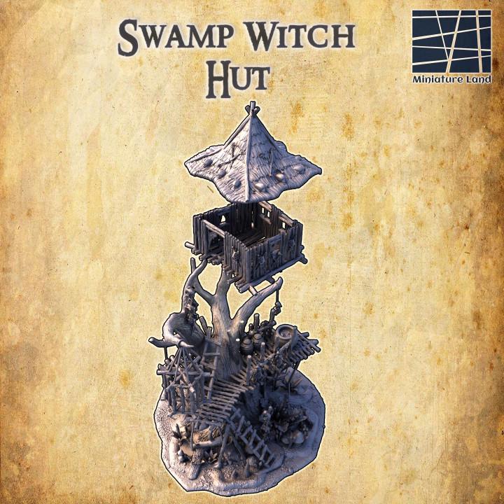 Swamp Witch Hut | Aussie 3D Printed Miniatures and Terrain