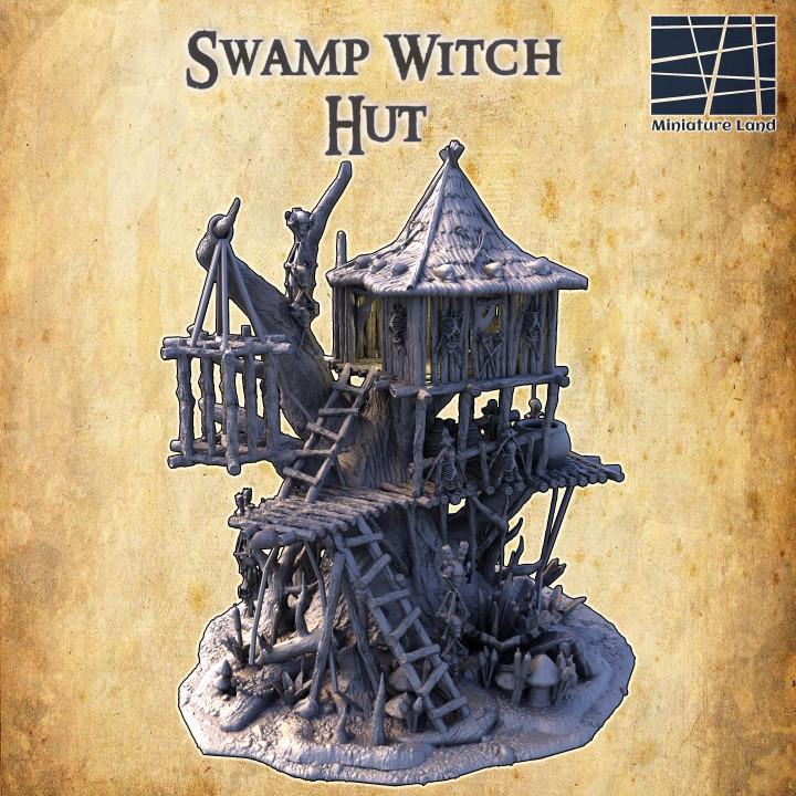 Swamp Witch Hut | Aussie 3D Printed Miniatures and Terrain