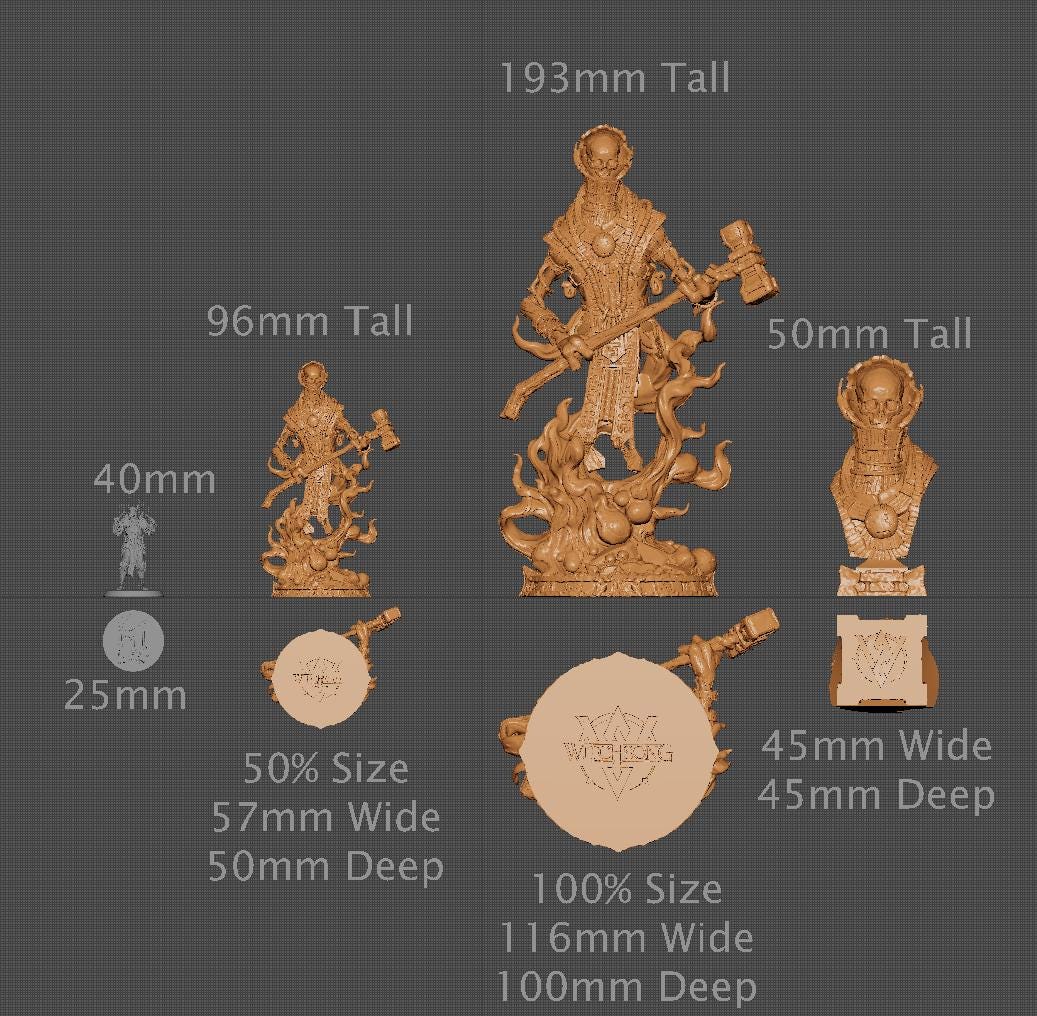Priest Sentinel | Aussie 3D Printed Miniatures and Terrain
