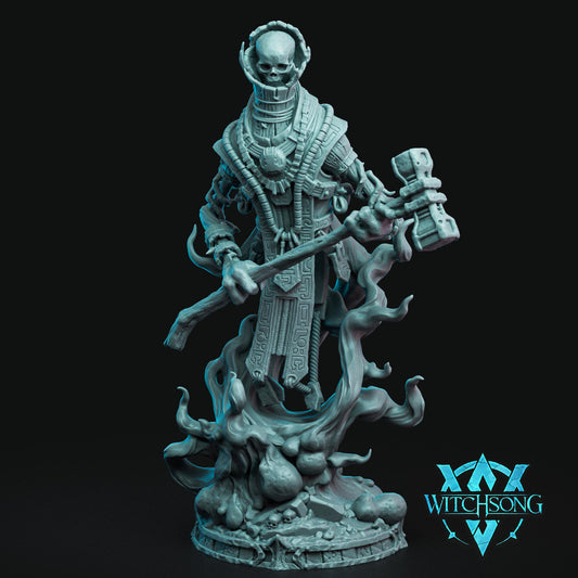 Priest Sentinel, Witchsong Miniatures | Dungeons and Dragons | Pathfinder | Table Top RPG | 3D Printed Model