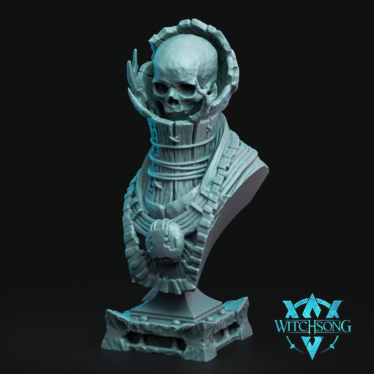 Priest Sentinel, Witchsong Miniatures | Dungeons and Dragons | Pathfinder | Table Top RPG | 3D Printed Model