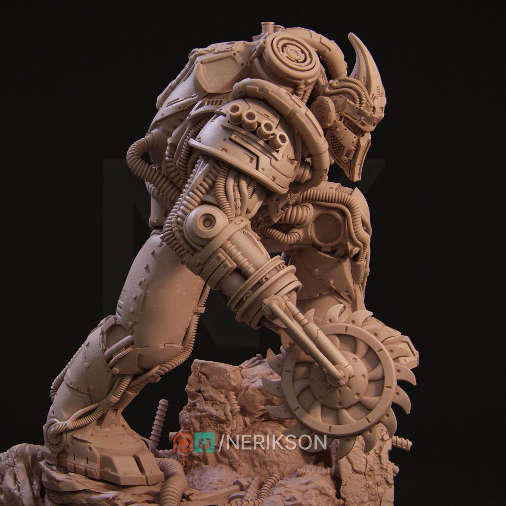 Neonixxi Robot, Powerful NPC, Ernest Nemirovsky | Dungeons and Dragons | Pathfinder | Table Top RPG | 3D Printed Model