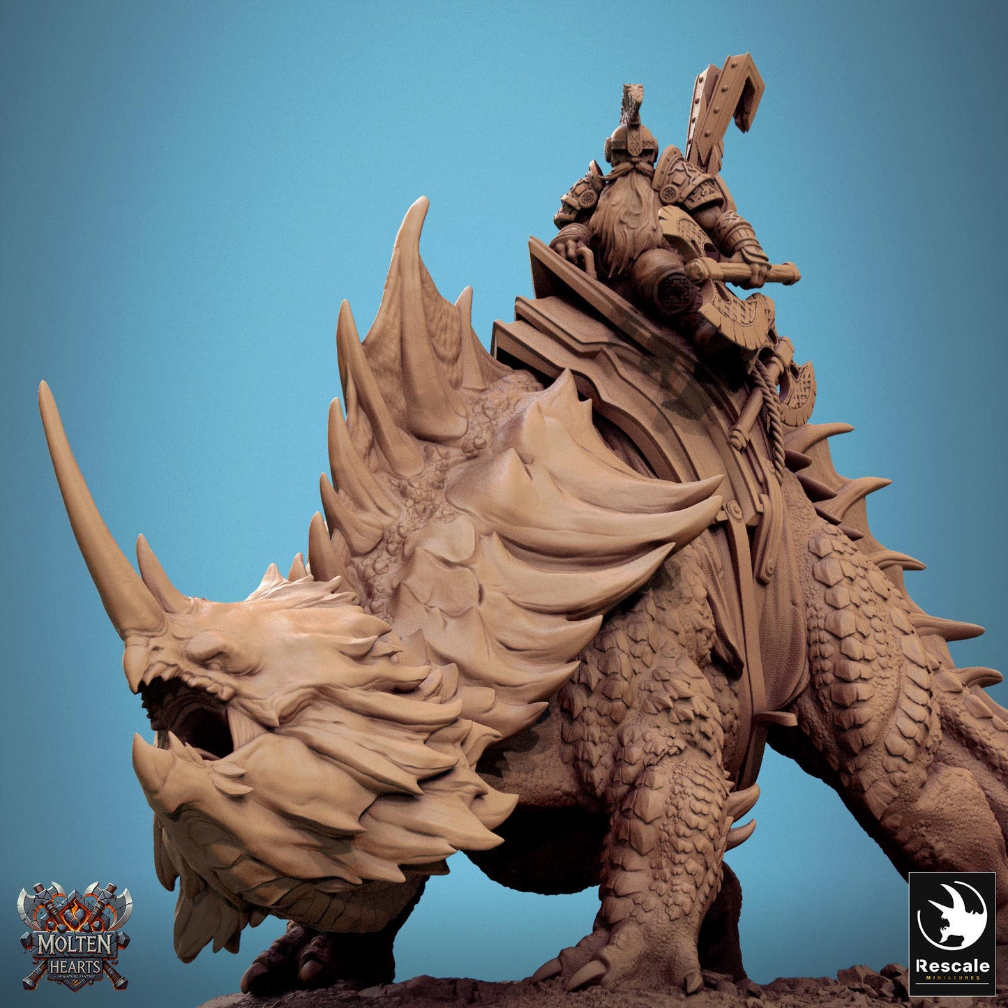 Drachenchor, Lord of the Print | Dungeons and Dragons | Pathfinder | Table Top RPG | 3D Printed Model