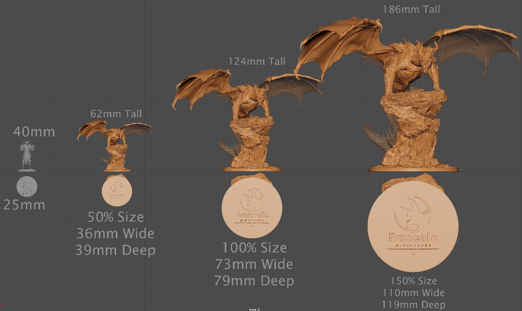 Red Dragon 2025, Lord of the Print | Dungeons and Dragons | Pathfinder | Table Top RPG | 3D Printed Model