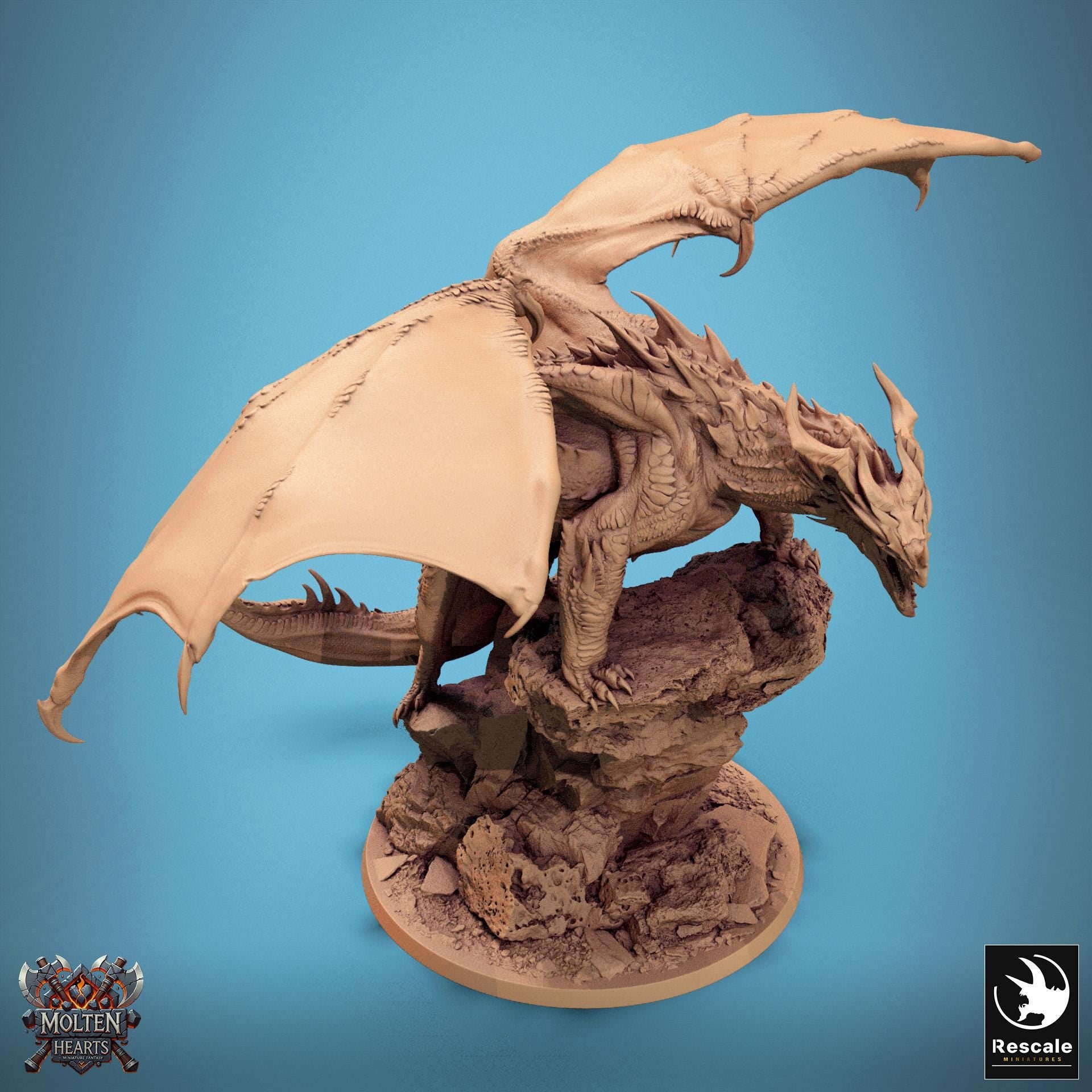 Red Dragon 2025, Lord of the Print | Dungeons and Dragons | Pathfinder | Table Top RPG | 3D Printed Model