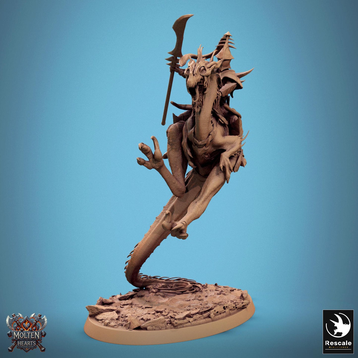 Velocisaurus Riders, Lord of the Print | Dungeons and Dragons | Pathfinder | Table Top RPG | 3D Printed Model