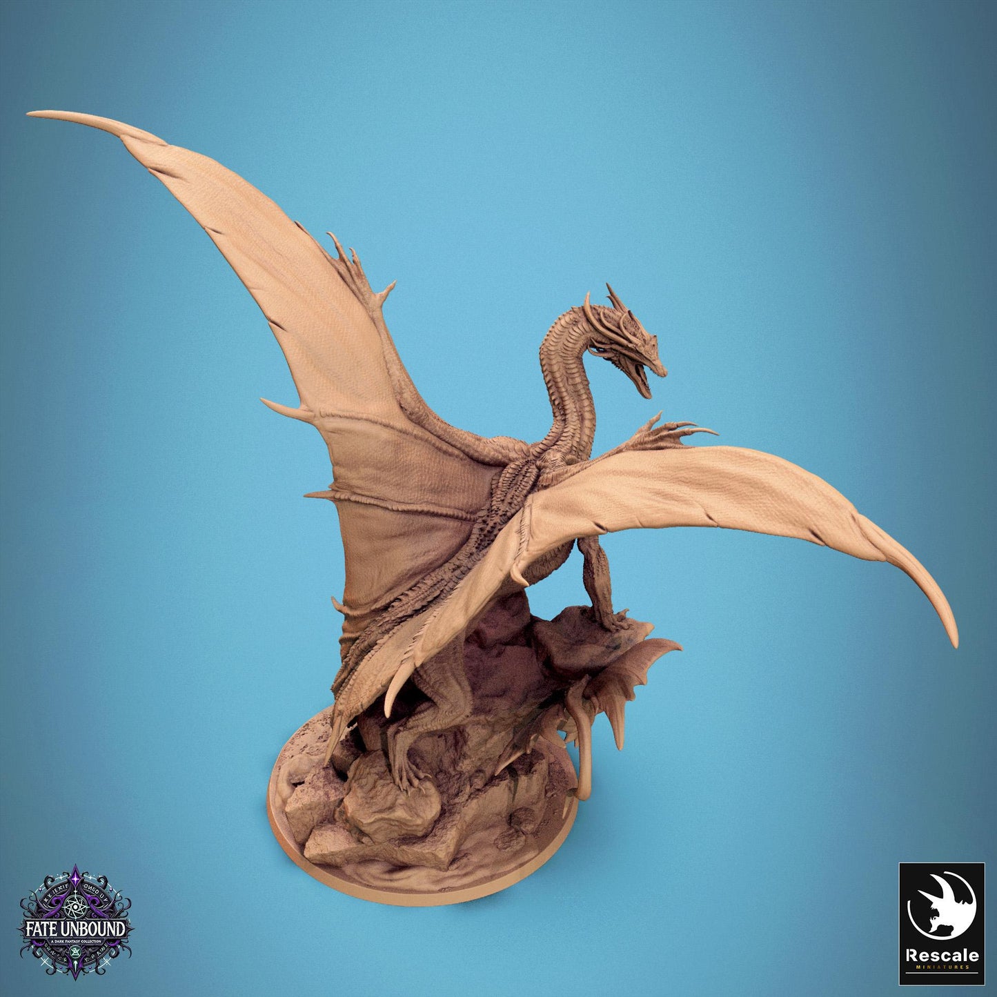 Copper Dragon, 2025 ver, Lord of the Print | Dungeons and Dragons | Pathfinder | Table Top RPG | 3D Printed Model