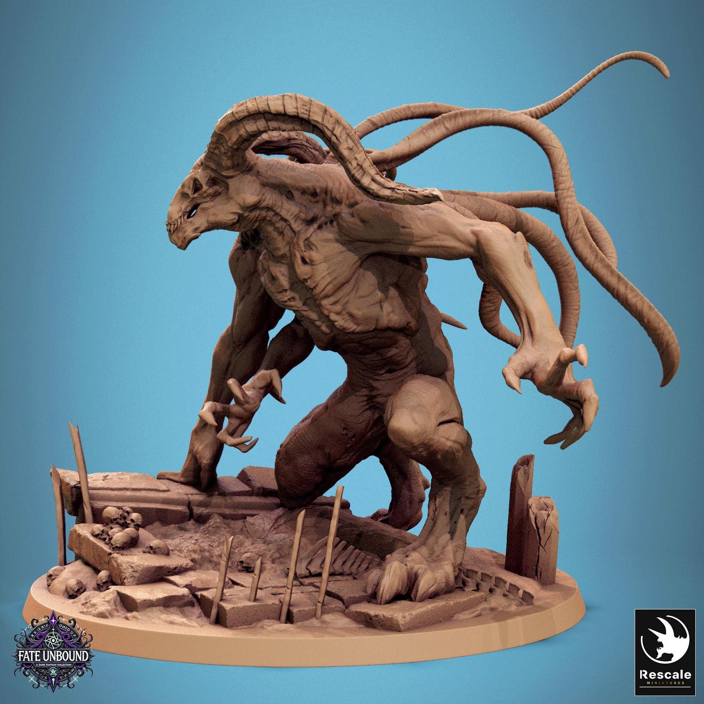 Draethon, The Monstrosity, Lord of the Print | Dungeons and Dragons | Pathfinder | Table Top RPG | 3D Printed Model