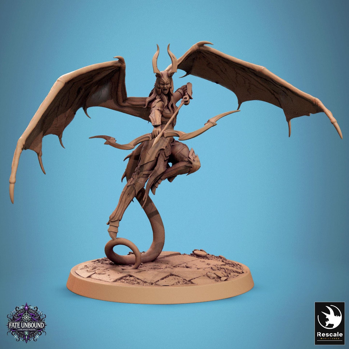 Female Cambions, Pack 1, Lord of the Print | Dungeons and Dragons | Pathfinder | Table Top RPG | 3D Printed Model