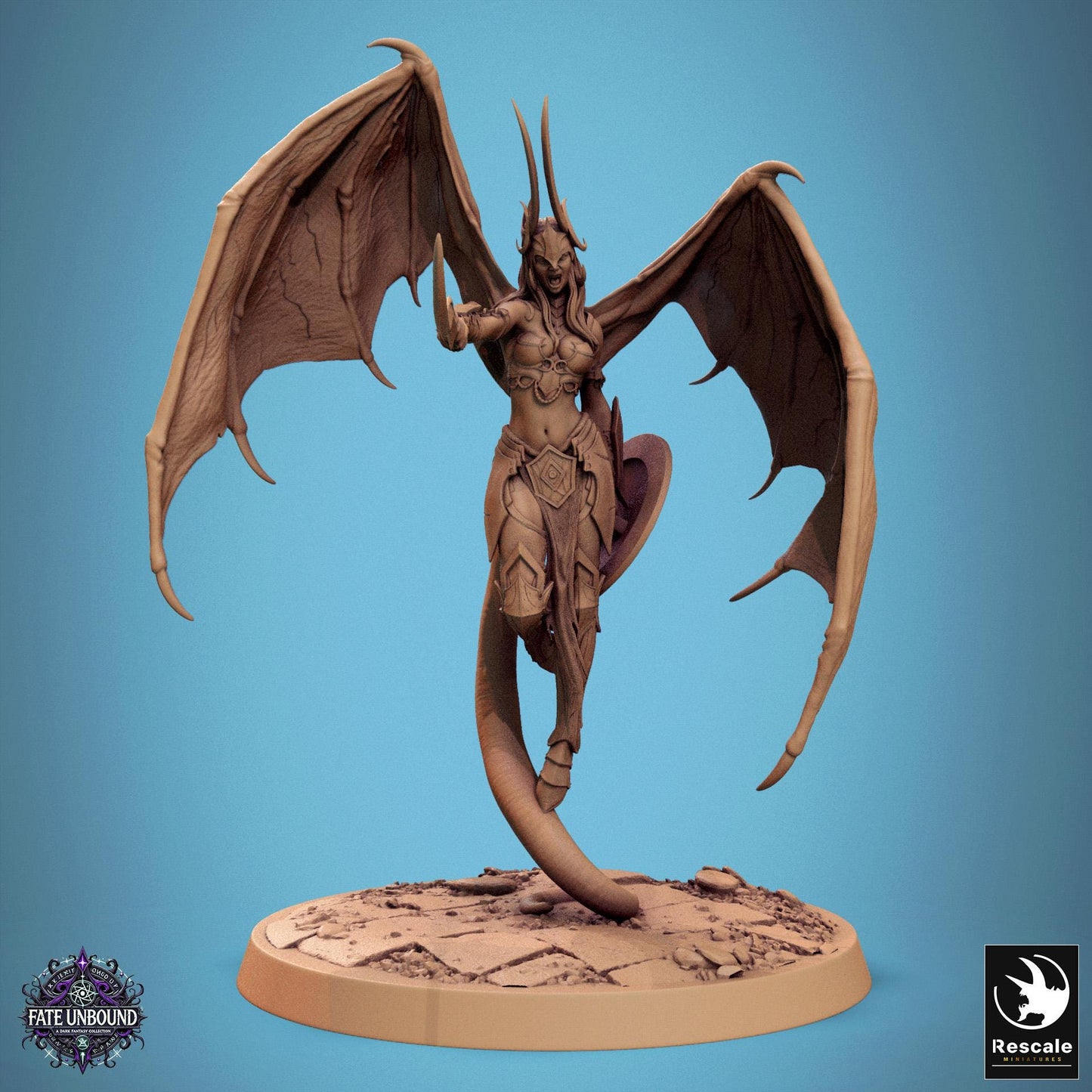 Female Cambions, Pack 2, Lord of the Print | Dungeons and Dragons | Pathfinder | Table Top RPG | 3D Printed Model