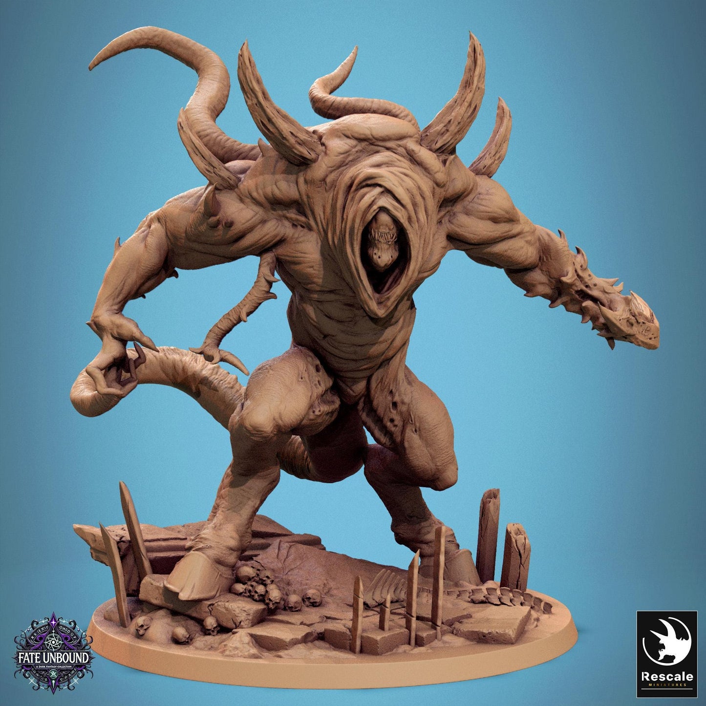 Nyarlock, The Monstrosity, Lord of the Print | Dungeons and Dragons | Pathfinder | Table Top RPG | 3D Printed Model