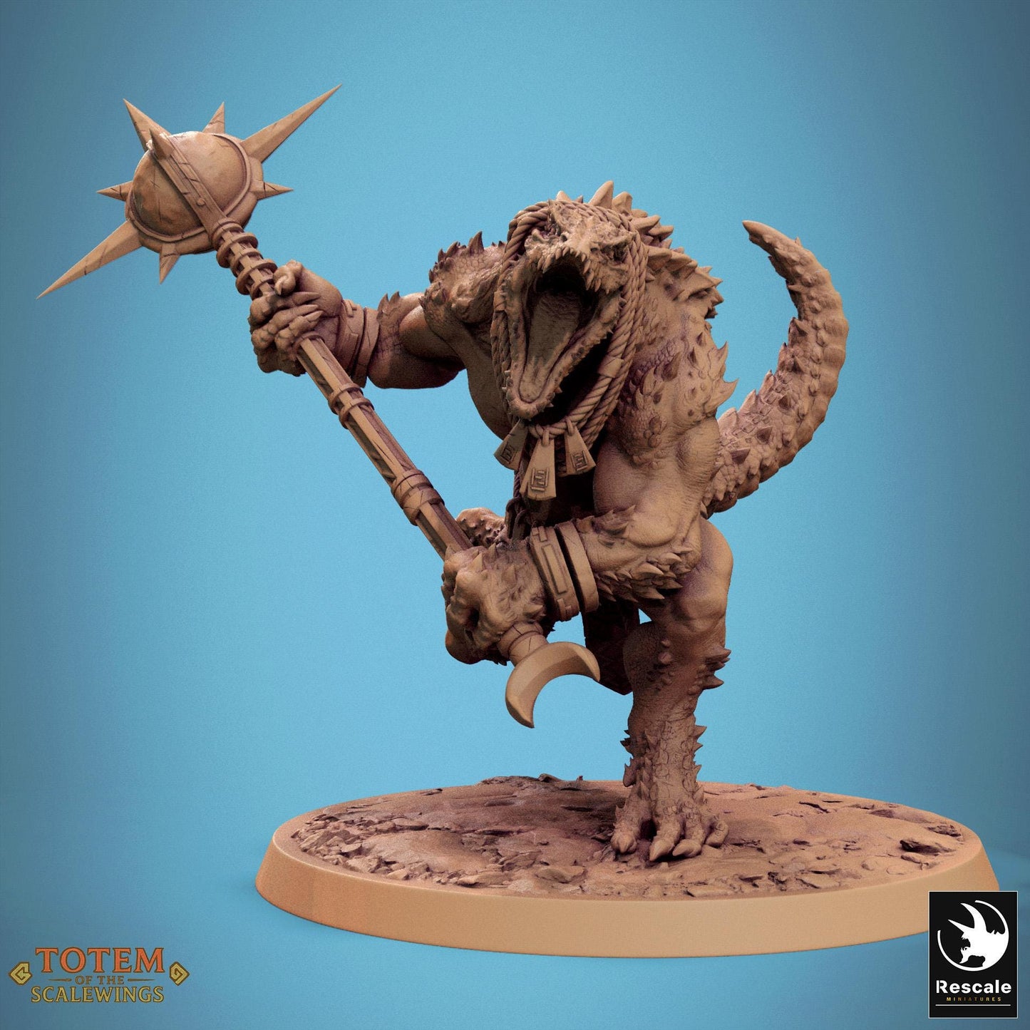 Dreadscales, Lord of the Print | Dungeons and Dragons | Pathfinder | Table Top RPG | 3D Printed Model