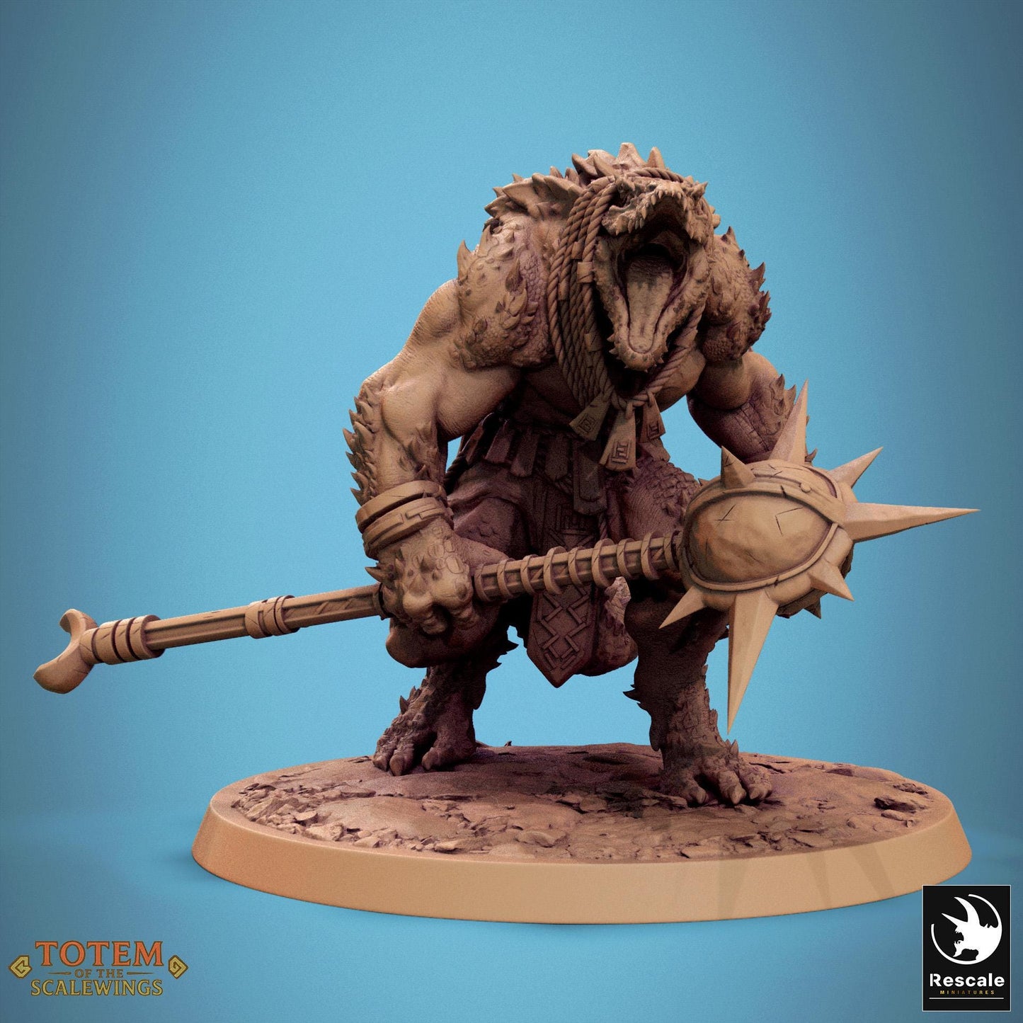 Dreadscales, Lord of the Print | Dungeons and Dragons | Pathfinder | Table Top RPG | 3D Printed Model