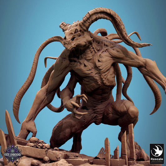 Draethon, The Monstrosity, Lord of the Print | Dungeons and Dragons | Pathfinder | Table Top RPG | 3D Printed Model