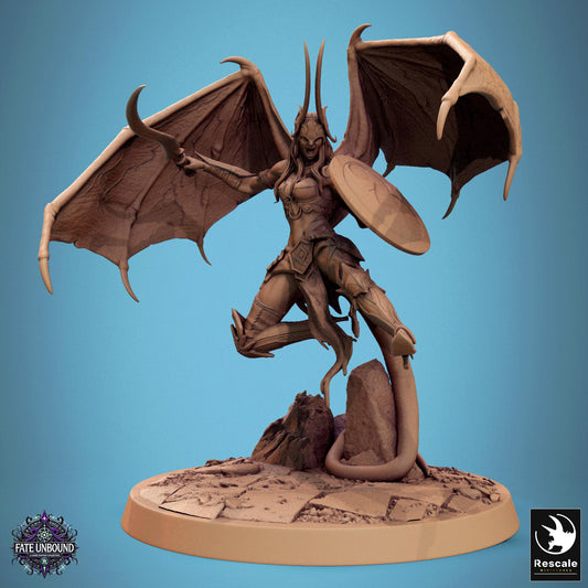Female Cambions, Pack 2, Lord of the Print | Dungeons and Dragons | Pathfinder | Table Top RPG | 3D Printed Model