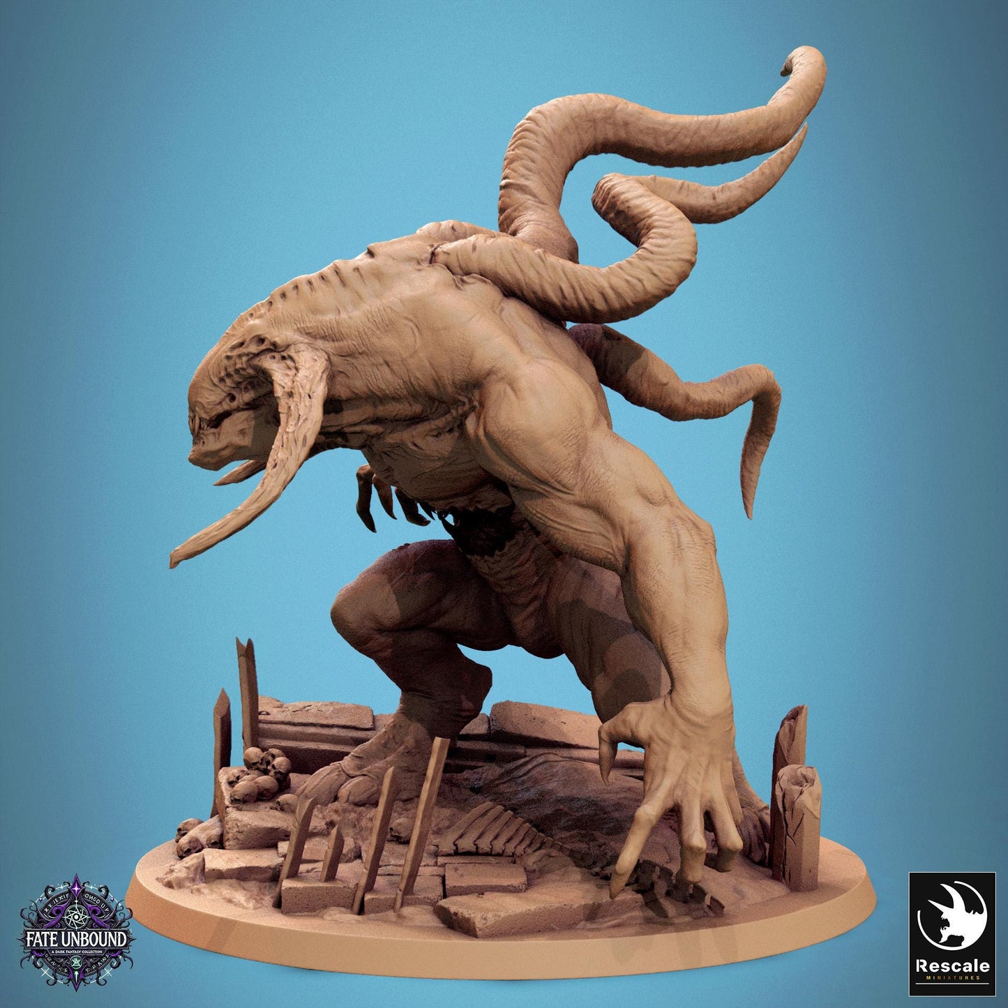 Malgorth, The Monstrosity, Lord of the Print | Dungeons and Dragons | Pathfinder | Table Top RPG | 3D Printed Model