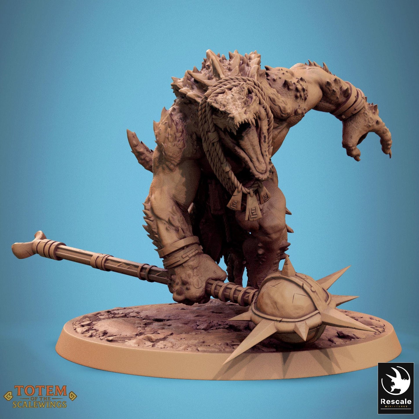 Dreadscales, Lord of the Print | Dungeons and Dragons | Pathfinder | Table Top RPG | 3D Printed Model