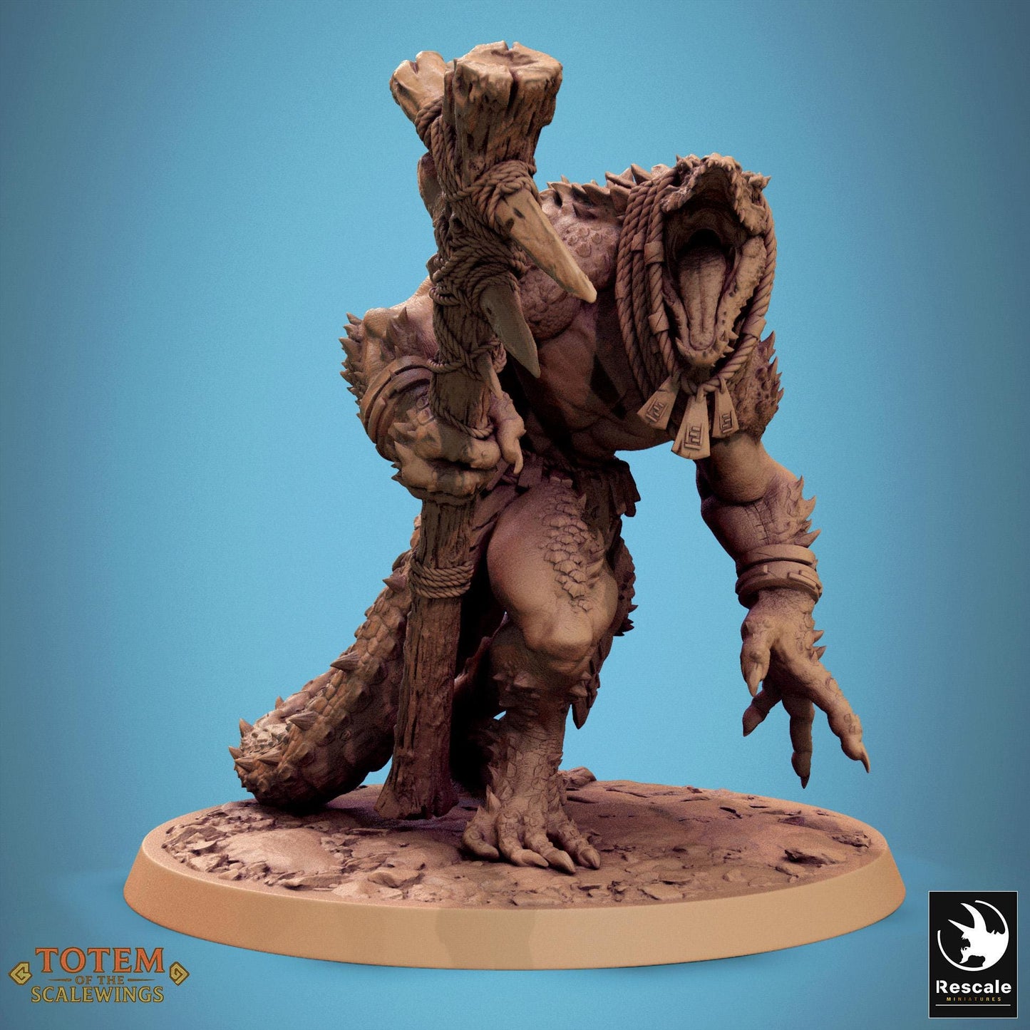 Dreadscales, Lord of the Print | Dungeons and Dragons | Pathfinder | Table Top RPG | 3D Printed Model
