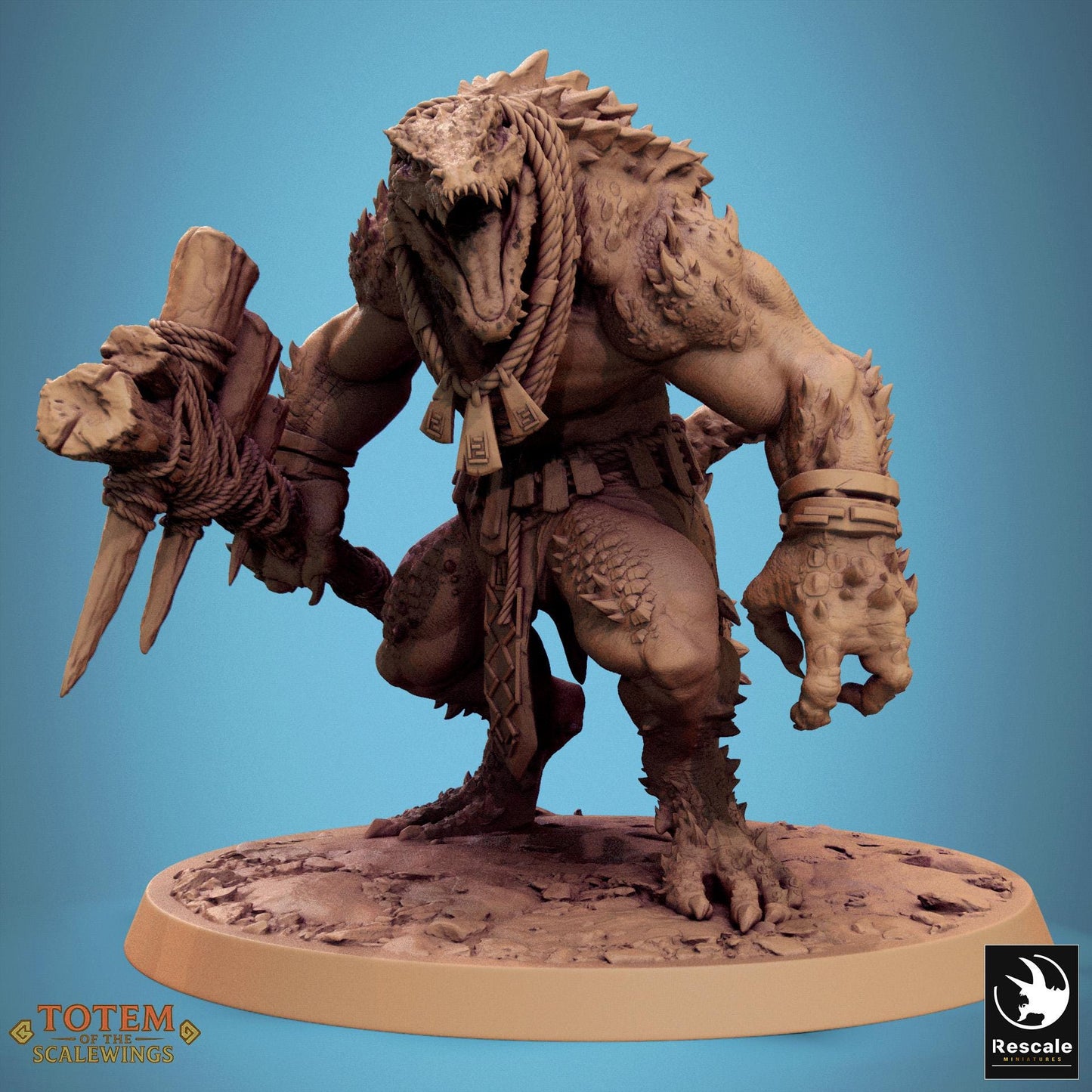 Dreadscales, Lord of the Print | Dungeons and Dragons | Pathfinder | Table Top RPG | 3D Printed Model