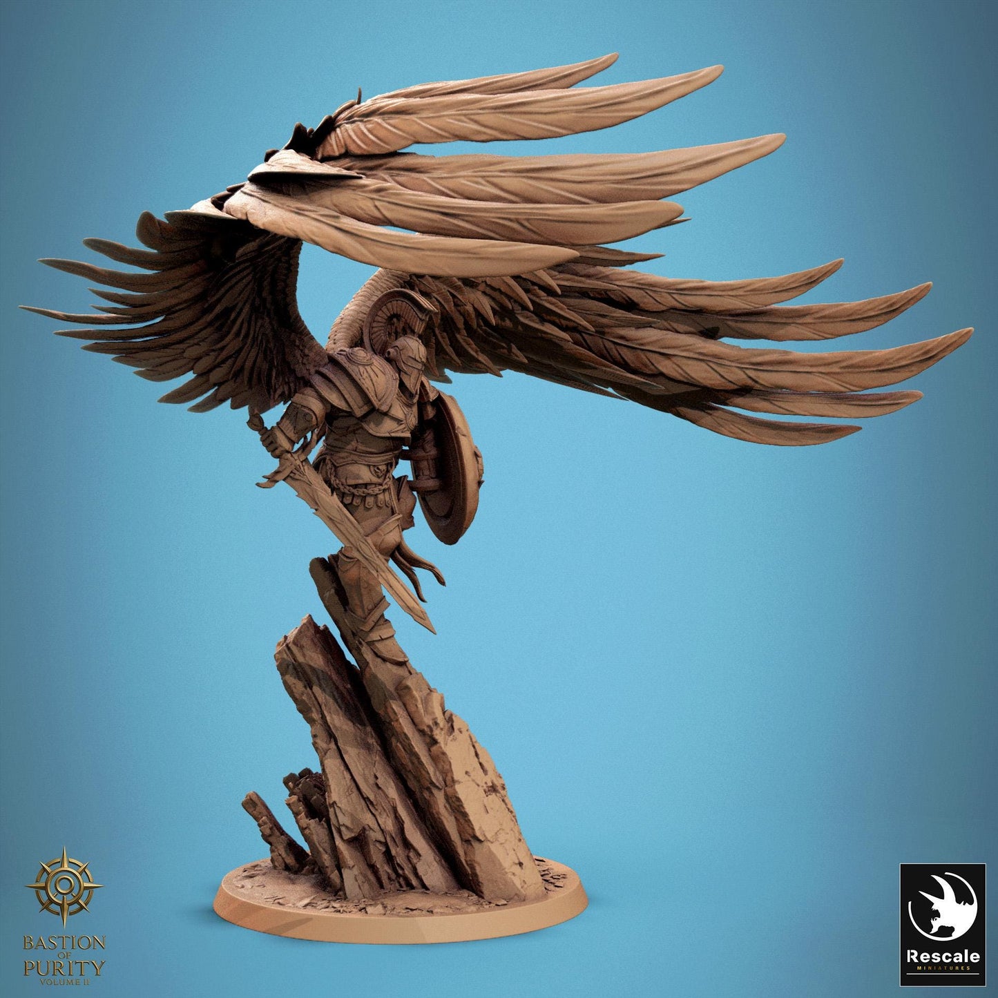 Lord Celestina Prime, Rescale Miniatures | Dungeons and Dragons | Pathfinder | Table Top RPG | 3D Printed Model