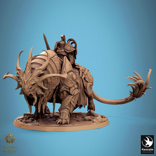 Solarion Radiant Warbear, Rescale Miniatures | Dungeons and Dragons | Pathfinder | Table Top RPG | 3D Printed Model