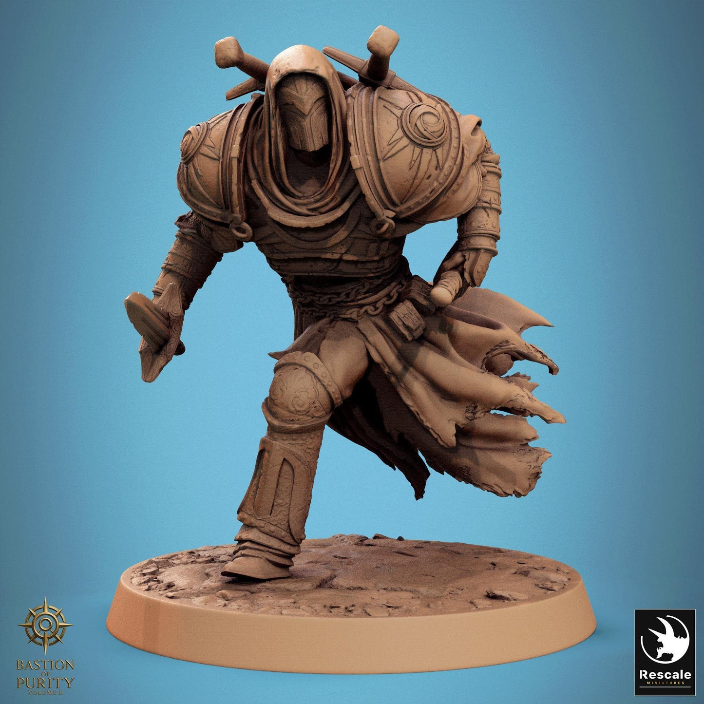Silent Sentinals, Pack 2, Rescale Miniatures | Dungeons and Dragons | Pathfinder | Table Top RPG | 3D Printed Model