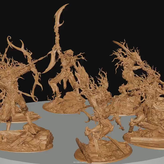 Twig Blights, Rescale Miniatures | Dungeons and Dragons | Pathfinder | Table Top RPG | 3D Printed Model