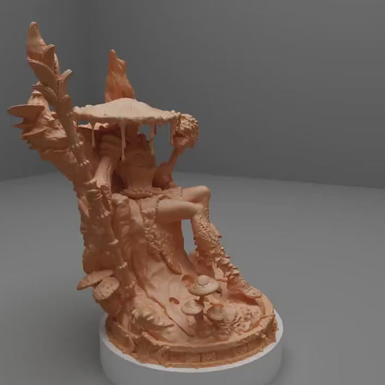 The Fungal Queen, Bust Option | Aussie 3D Printed Miniatures and Terrain