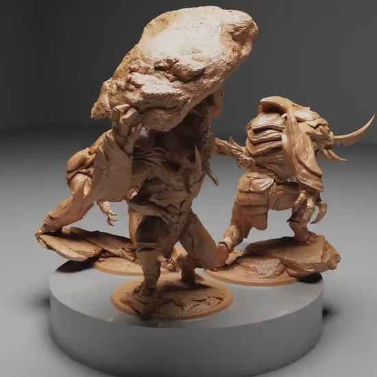 Umberhulk Trio, Lord of the Print | Dungeons and Dragons | Pathfinder | Table Top RPG | 3D Printed Model