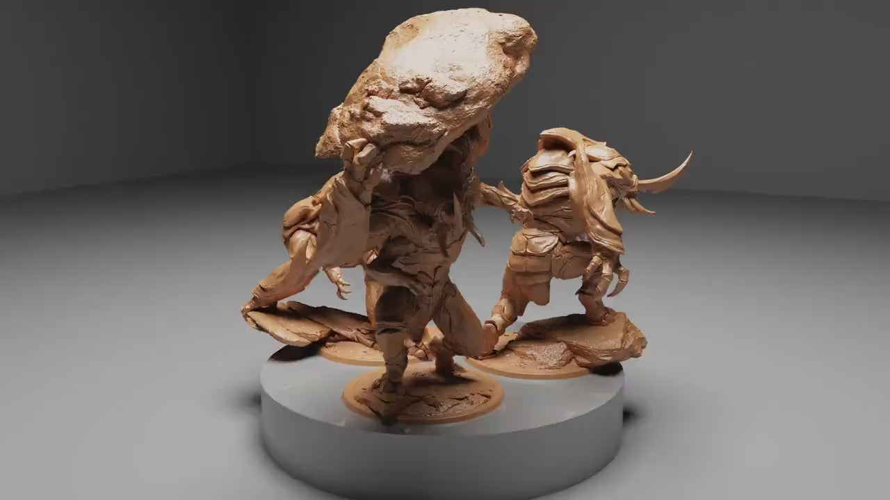 Umberhulk Trio, Lord of the Print | Dungeons and Dragons | Pathfinder | Table Top RPG | 3D Printed Model