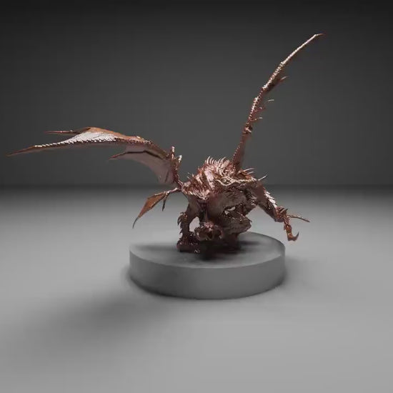 Tiamat (5 Headed Variant), God Dragon,  | Dungeons and Dragons | Pathfinder | Table Top RPG | 3D Printed Model