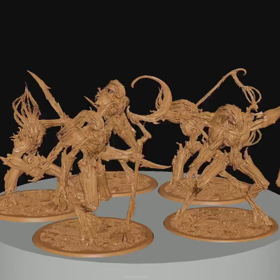 The Barkclad, Pack 1 | Aussie 3D Printed Miniatures and Terrain