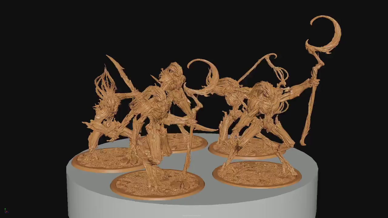 The Barkclad, Pack 1 | Aussie 3D Printed Miniatures and Terrain