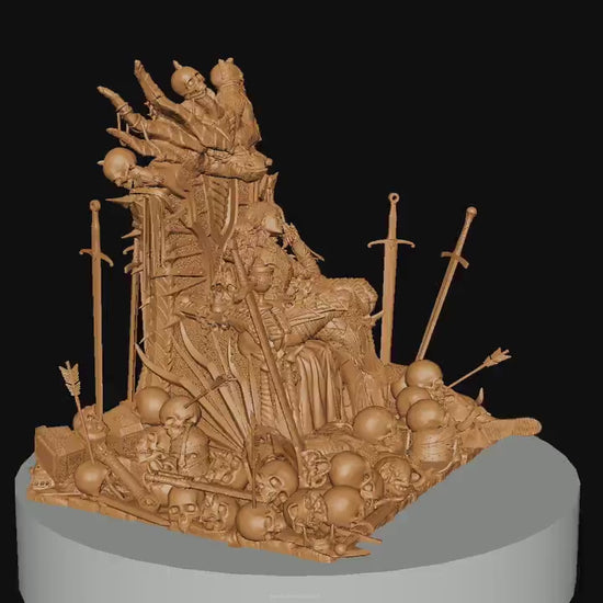 Alheera, Dragon Throne, Powerful NPC, Ernest Nemirovsky | Dungeons and Dragons | Pathfinder | Table Top RPG | 3D Printed Model