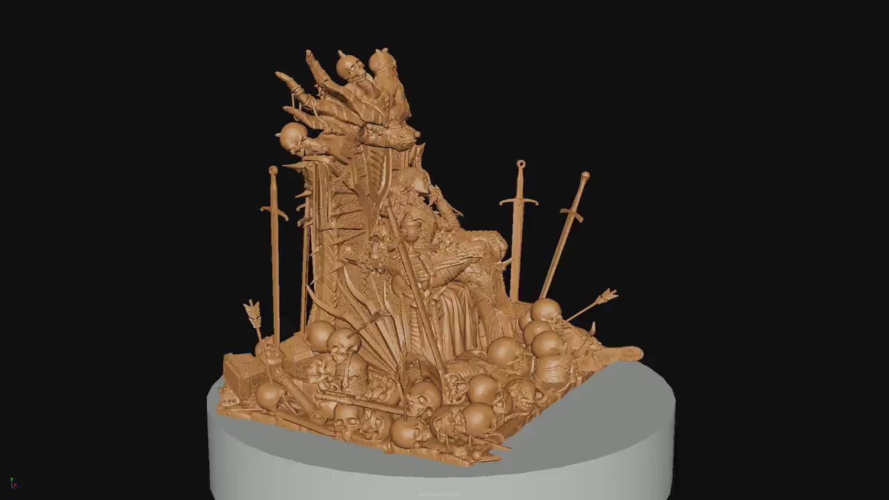 Alheera, Dragon Throne, Powerful NPC, Ernest Nemirovsky | Dungeons and Dragons | Pathfinder | Table Top RPG | 3D Printed Model